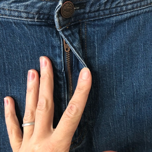 Free People Ray of Sunshine High Waisted Denim Flare Jeans - Size 31 - Picture 4 of 11